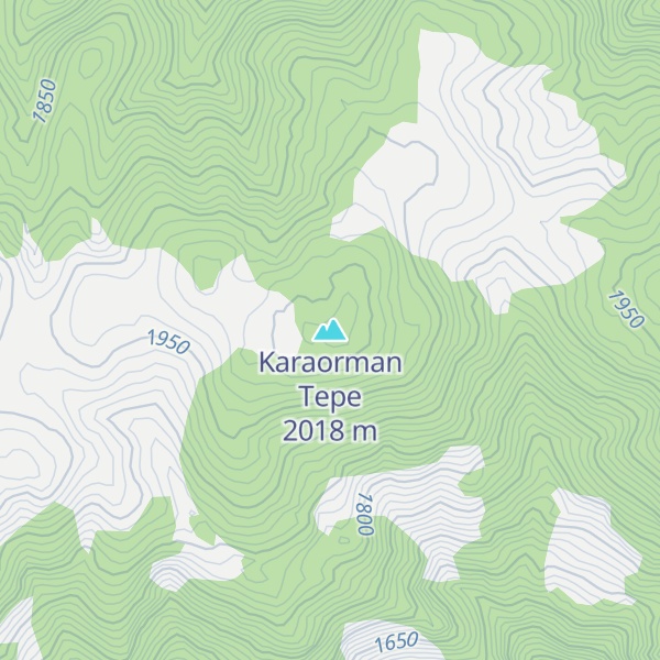 Map of Karaorman Tepe