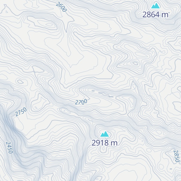 Map of Tegora Yeterara Senselet
