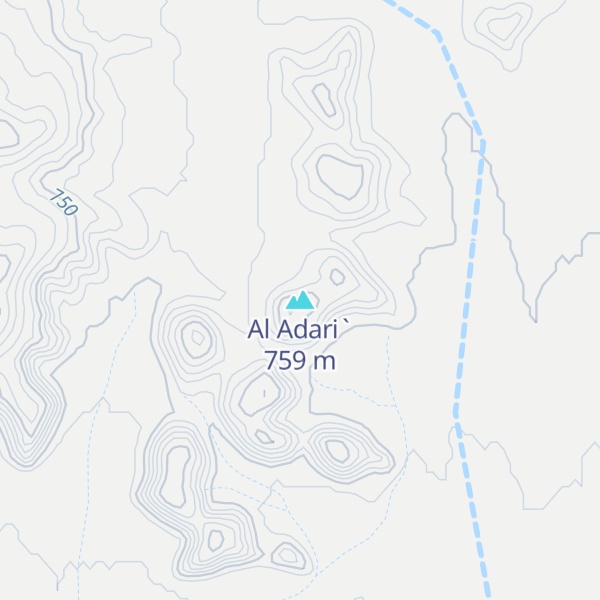 Map of Al Adari`