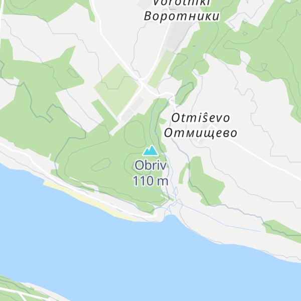 Map of Obriv