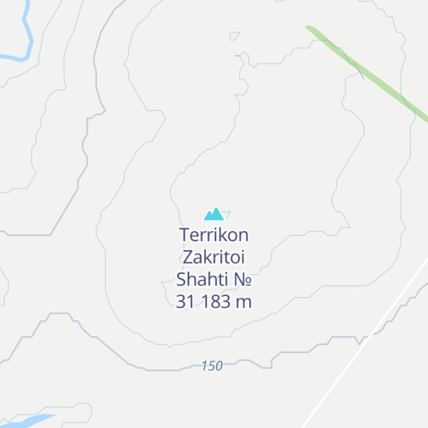 Map of Terrikon Zakritoi Shahti № 31
