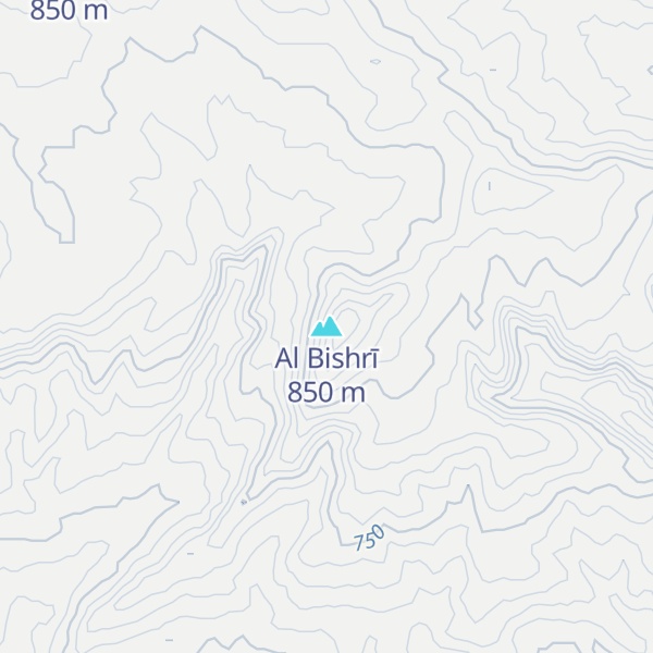 Map of Al Bishrī