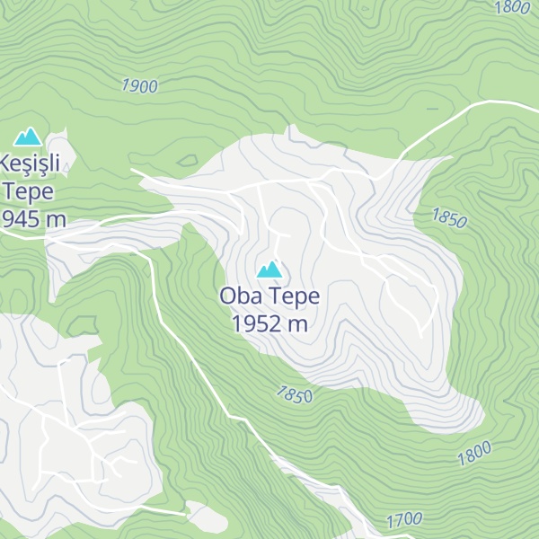 Map of Oba Tepe