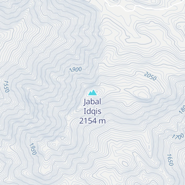 Map of Jabal Idqis