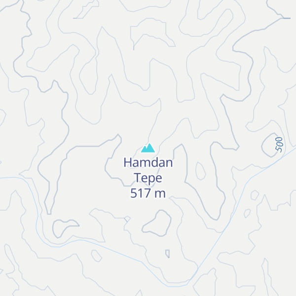 Map of Hamdan Tepe