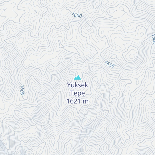 Map of Yüksek Tepe