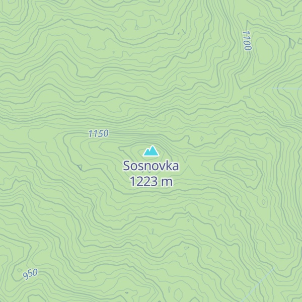 Map of Sosnovka