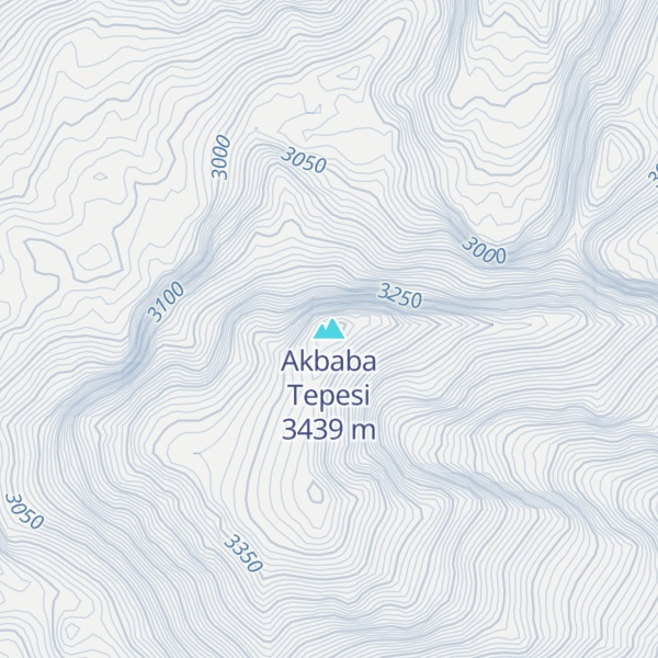 Map of Akbaba Tepesi