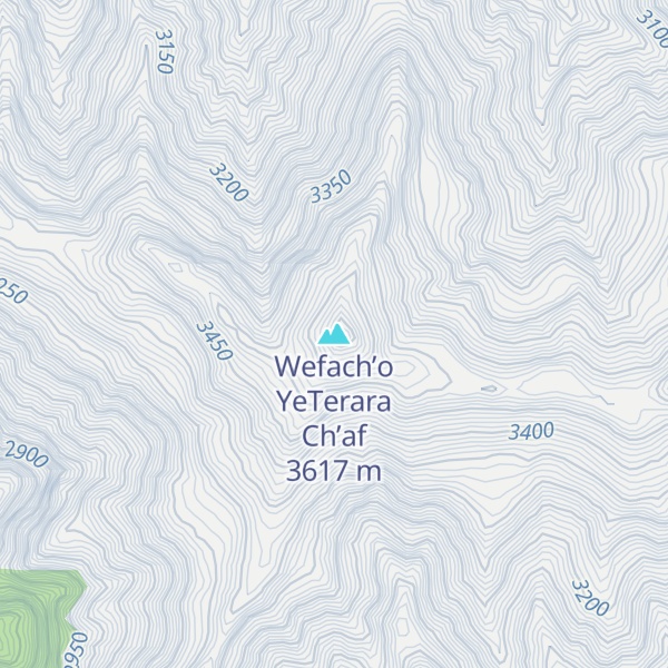Map of Wefach’o YeTerara Ch’af