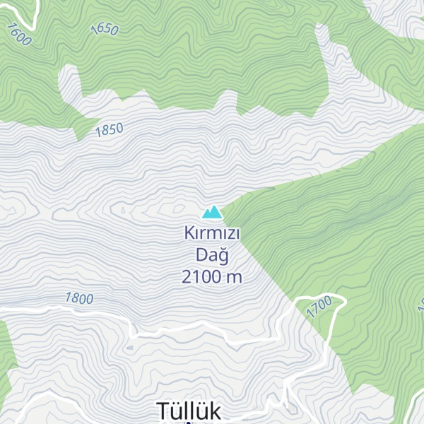 Map of Kırmızı Dağ