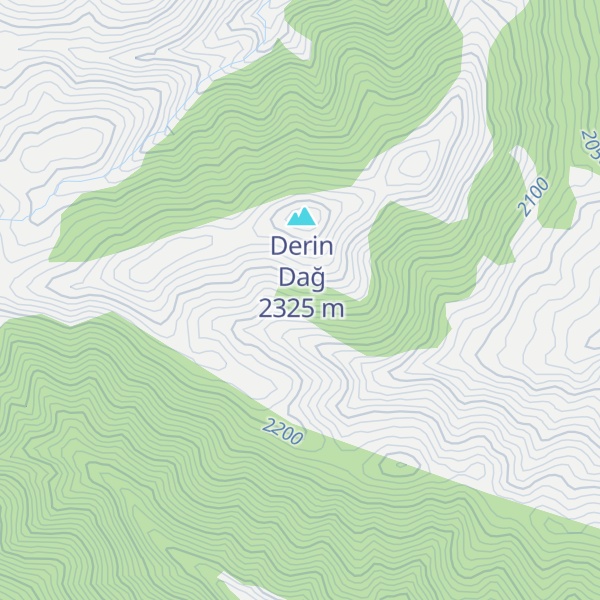 Map of Çadır Dağı