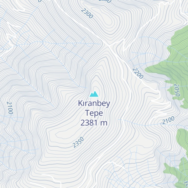 Map of Kıranbey Tepe