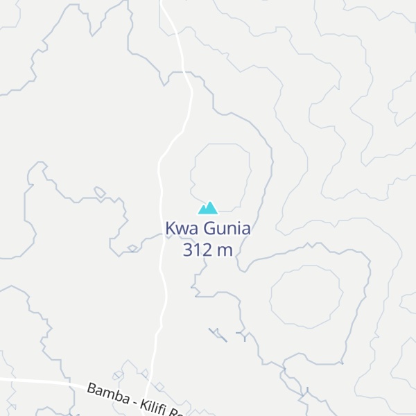 Map of Kwa Gunia