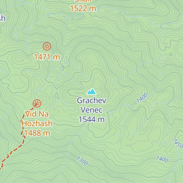 Map of Grachev Venec
