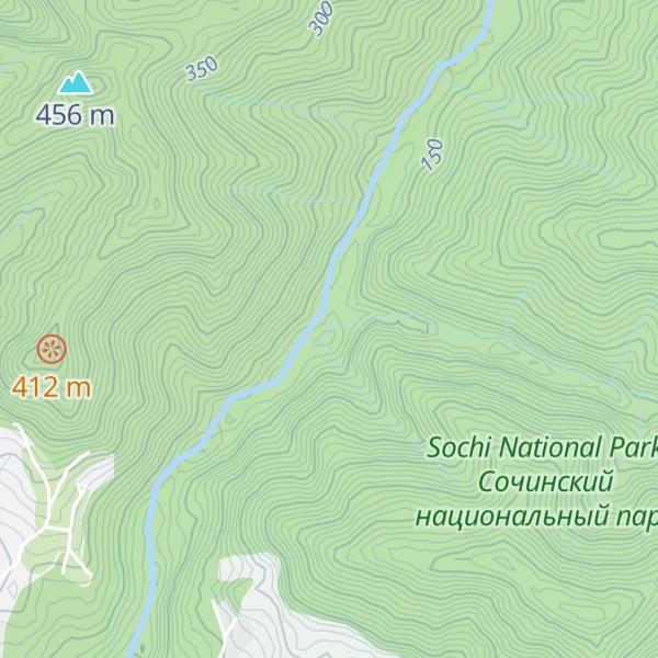 Map of Tihaya Zavod