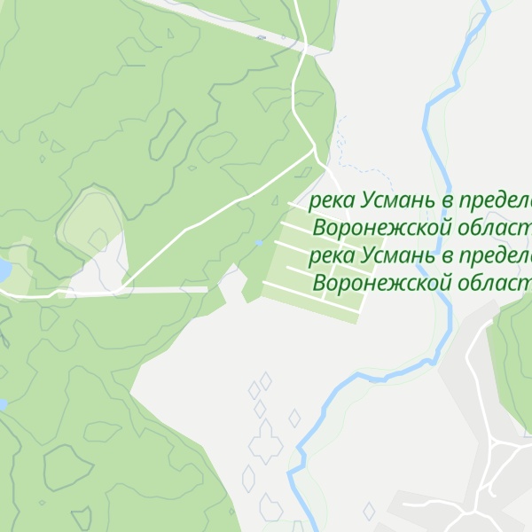 Map of cordon “Baturinskiy”