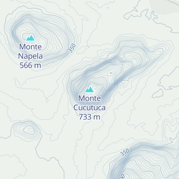 Map of Monte Cucutuca