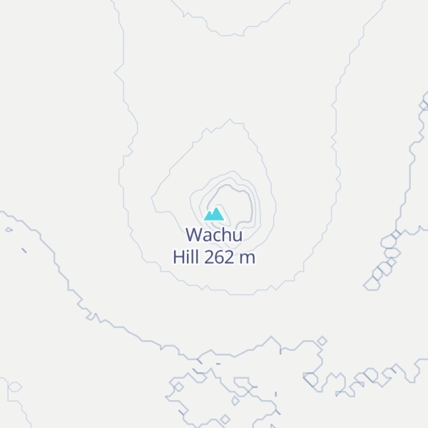Map of Wachu Hill