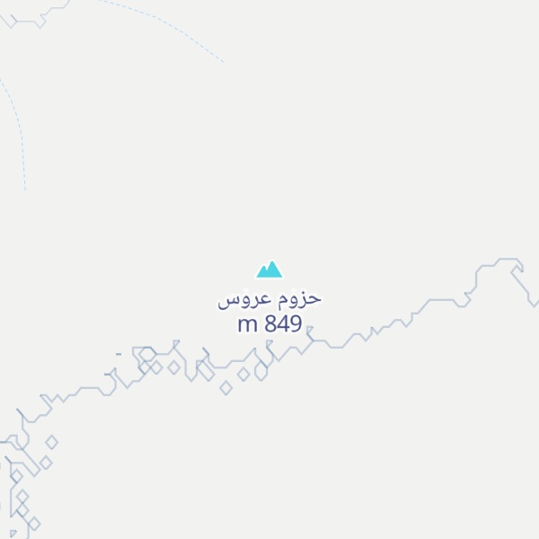 Map of حزوم عروس