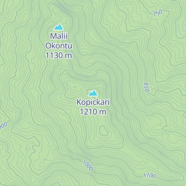 Map of Kopickari