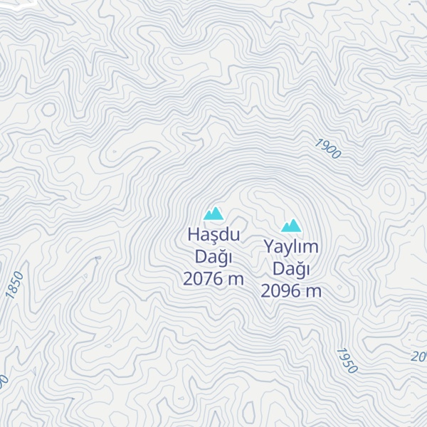 Map of Haşdu Dağı