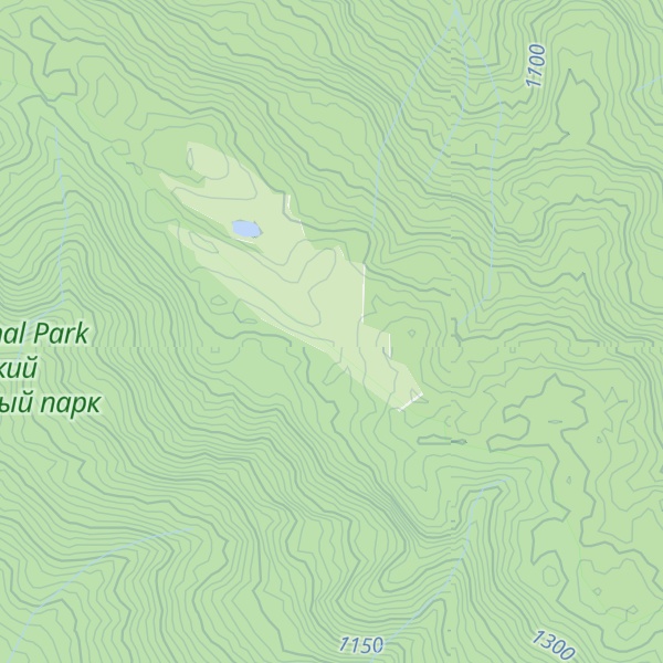 Map of Kordon Ohothozyaistva "Chernogore"