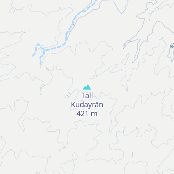Map of Tall Kudayrān