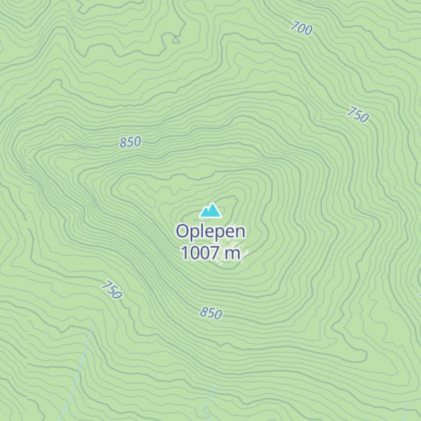 Map of Oplepen
