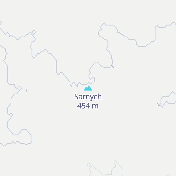 Map of Sarnych
