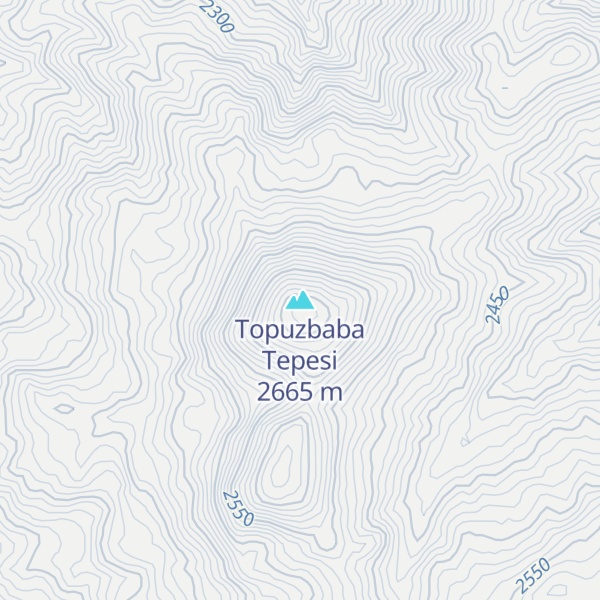 Map of Topuzbaba Tepesi