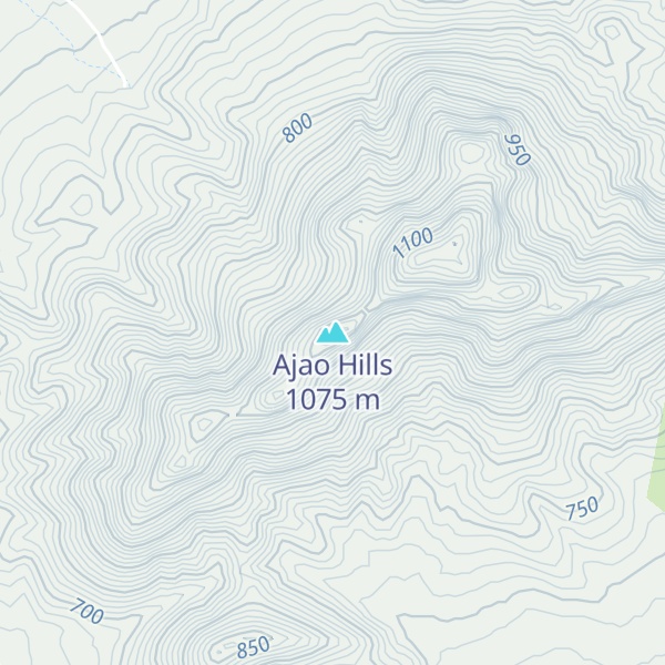 Map of Ajao Hills