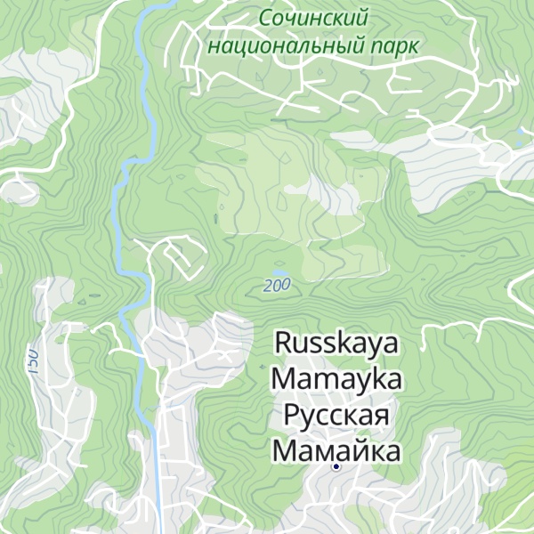 Map of Eko Otel «Mamaika Les»