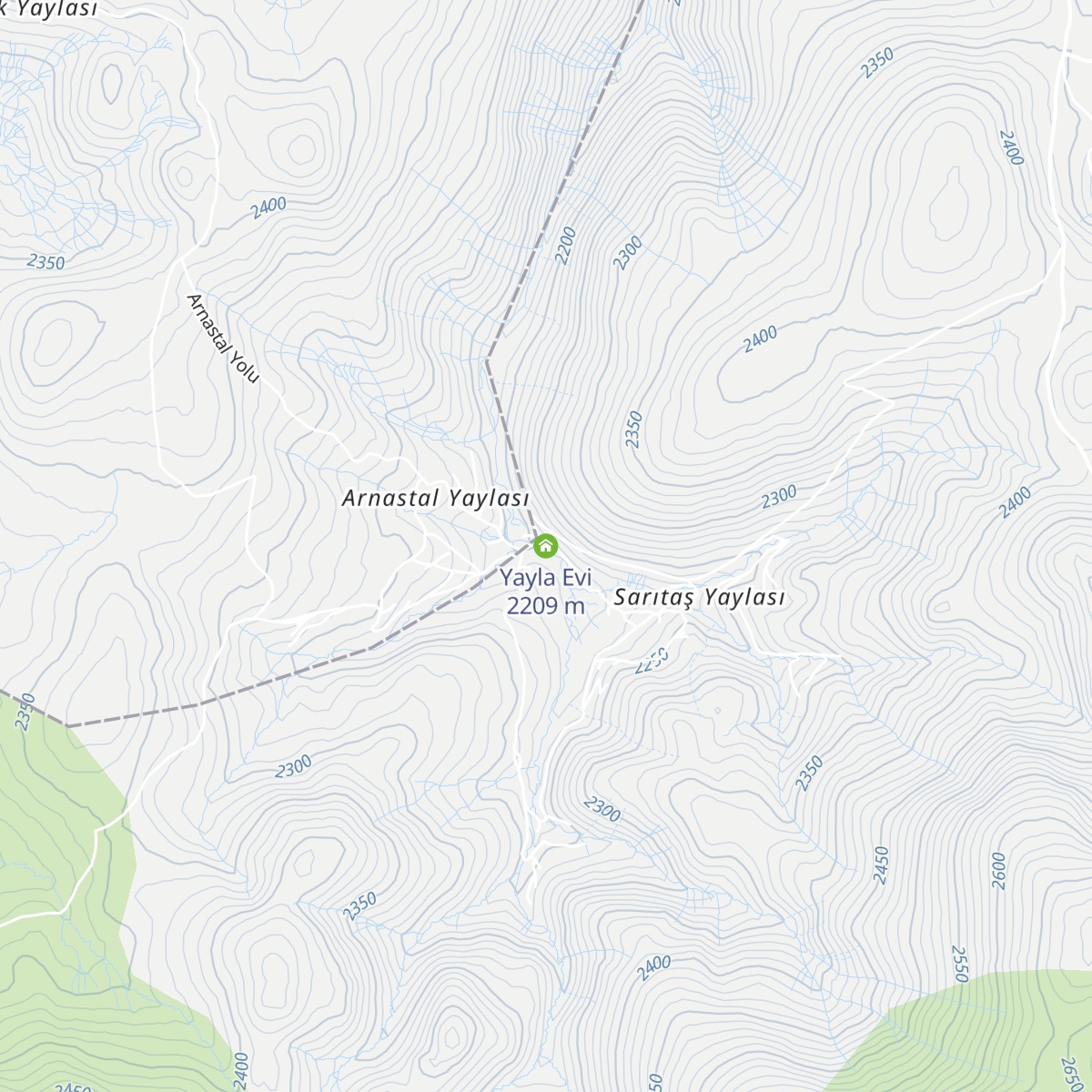 Yayla Evi map