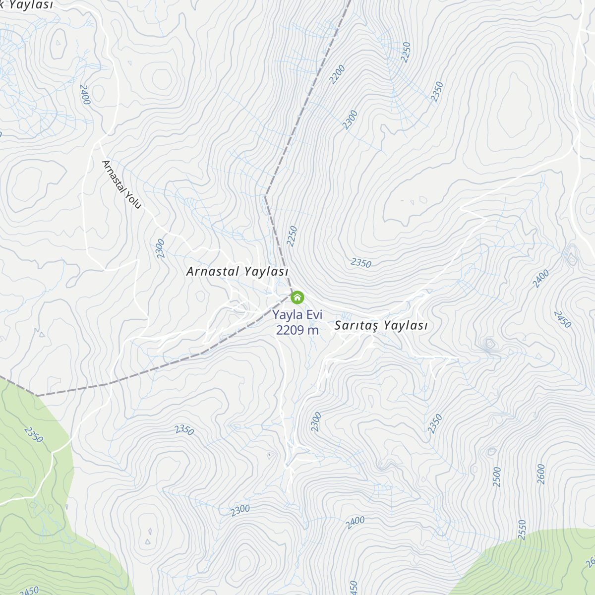 Yayla Evi map