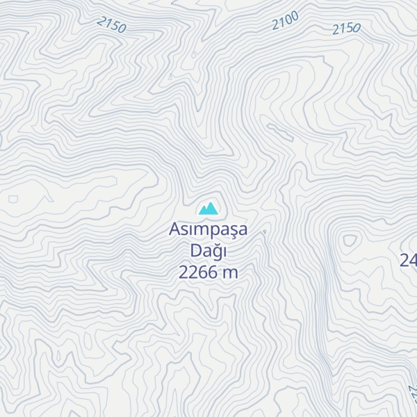 Map of Asımpaşa Dağı