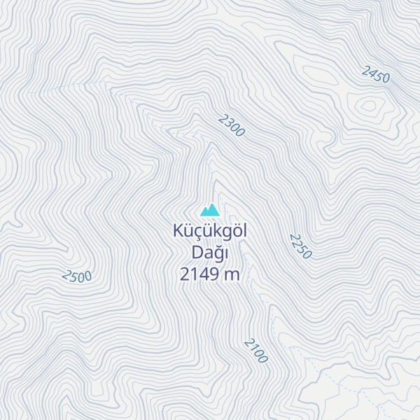 Map of Küçükgöl Dağı