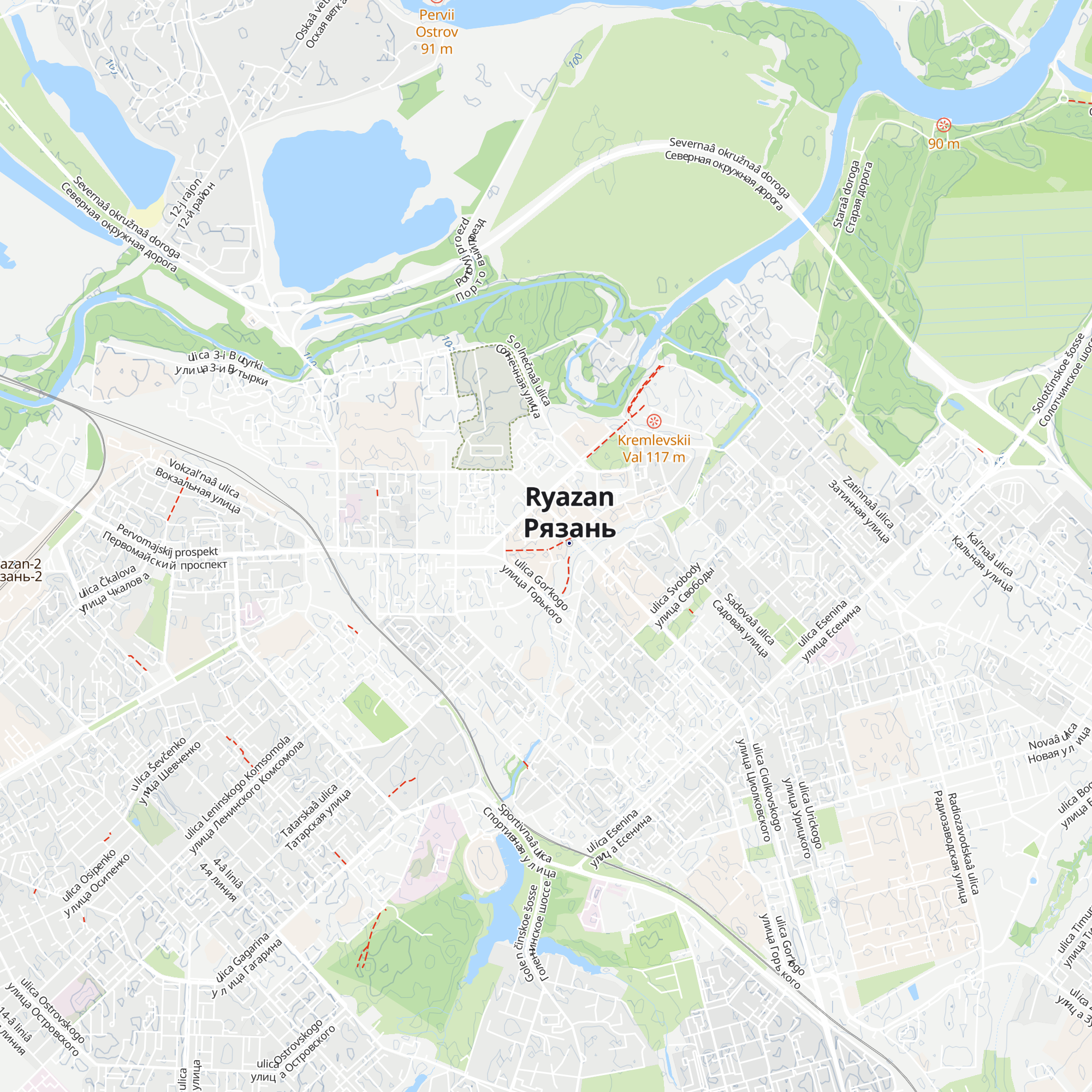 Turistskii Informacionnii Centr Ryazanskoi Oblasti map