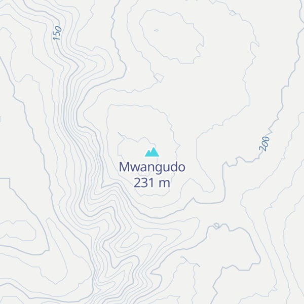 Map of Mwangudo