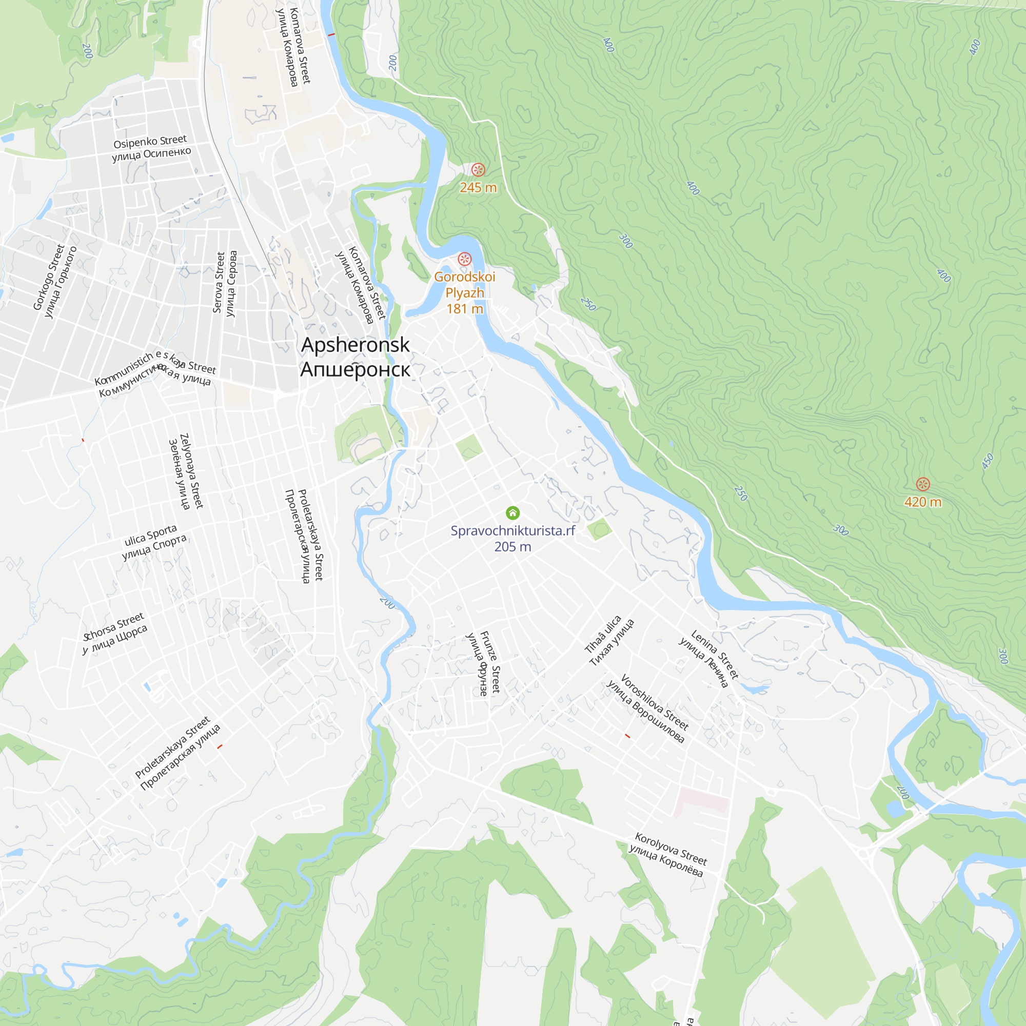 Spravochnikturista.rf map