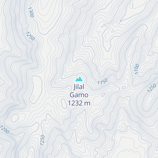 Map of Jilal Gamo