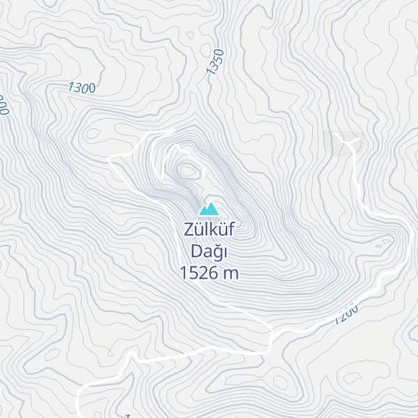 Map of Zülküf Dağı
