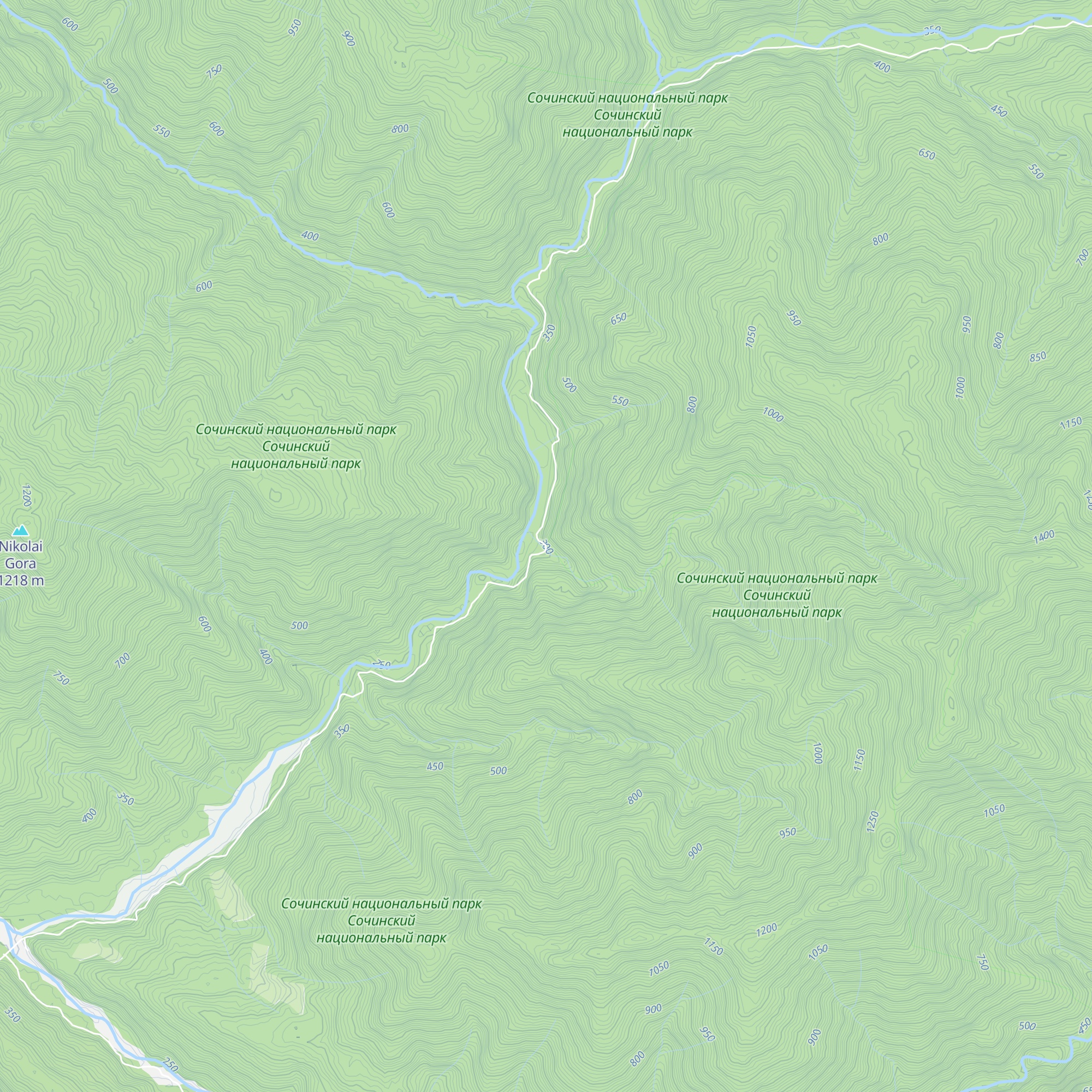 Kpp "Reka Belaya" map