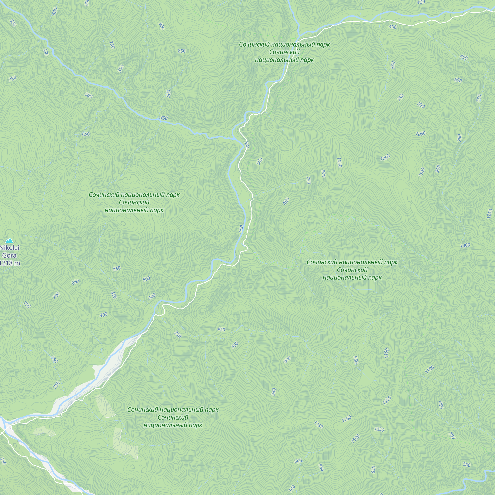 Kpp "Reka Belaya" map