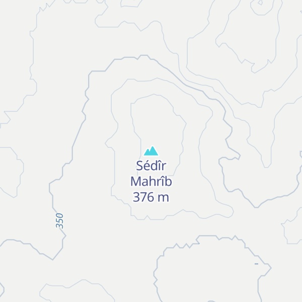 Map of Sédîr Mahrîb