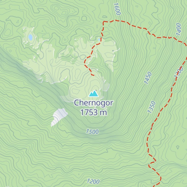 Map of Chernogor