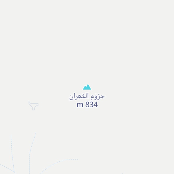 Map of حزوم الشعران