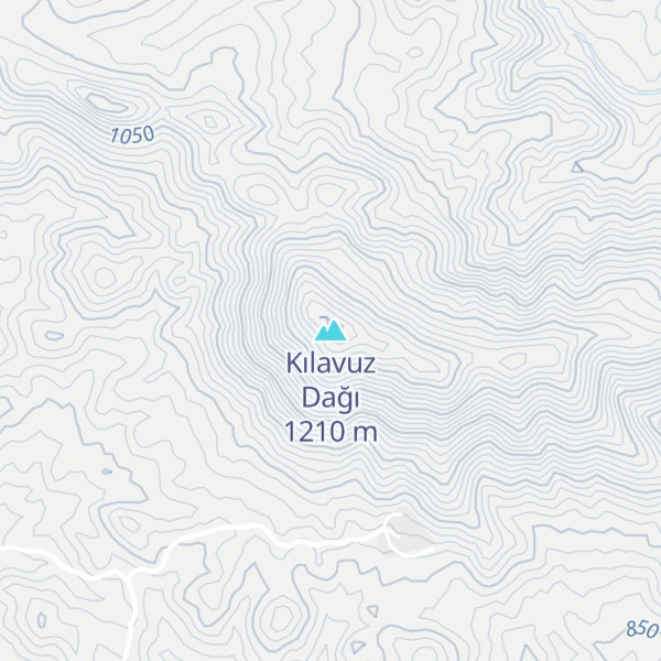 Map of Kılavuz Dağı