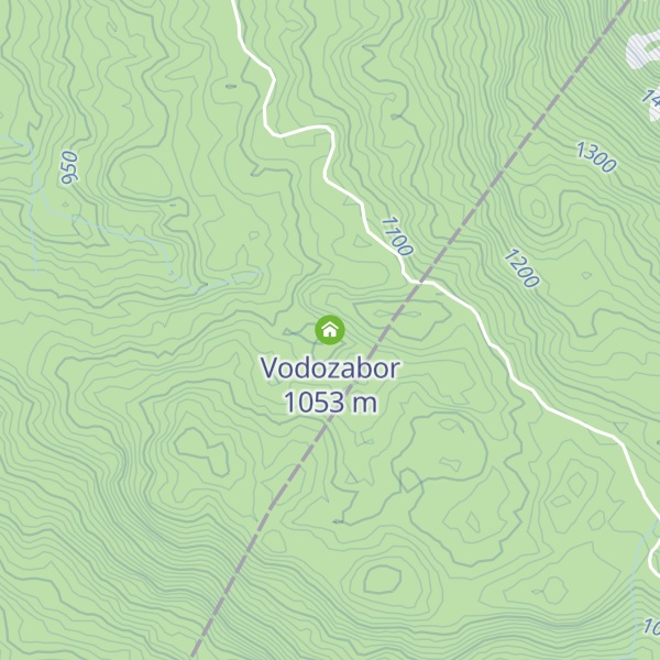 Map of Vodozabor