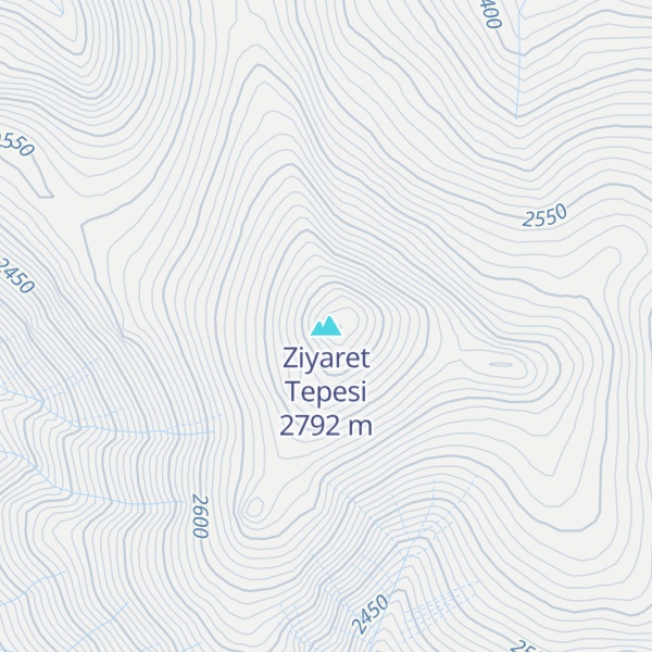 Map of Ziyaret Tepesi