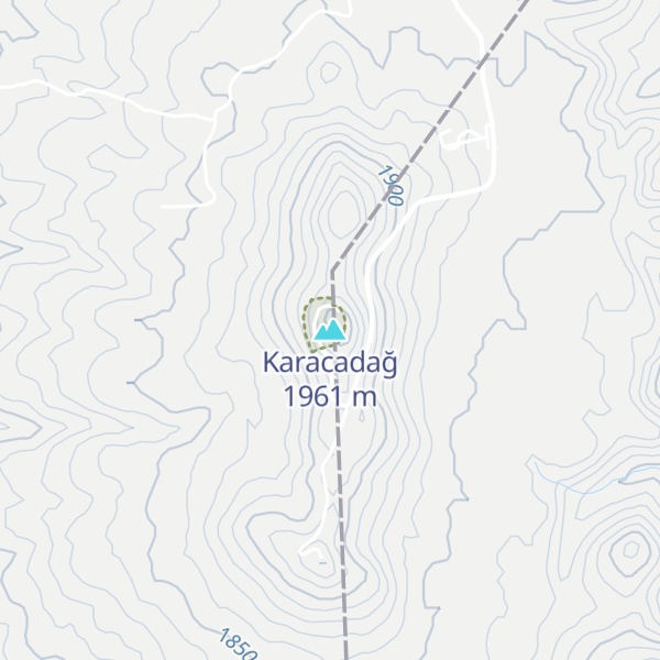 Map of Karacadağ